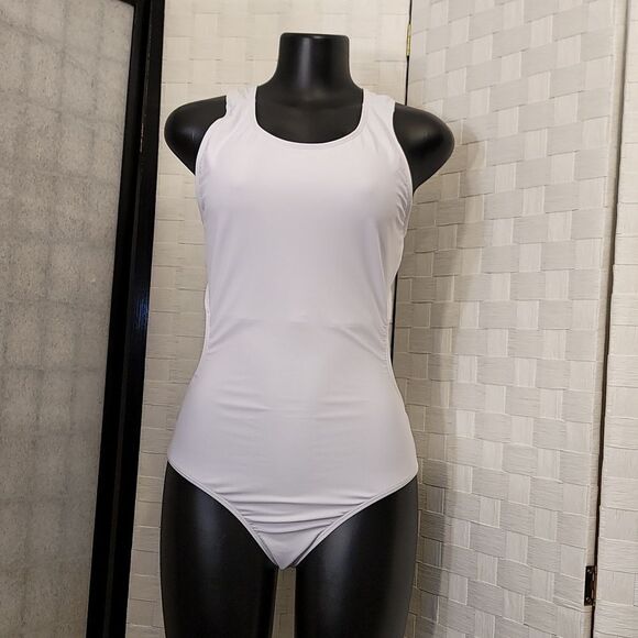 BRAND NEW SHEIN RACERBACK ONE-PIECE SWIMSUIT - Picture 9 of 11